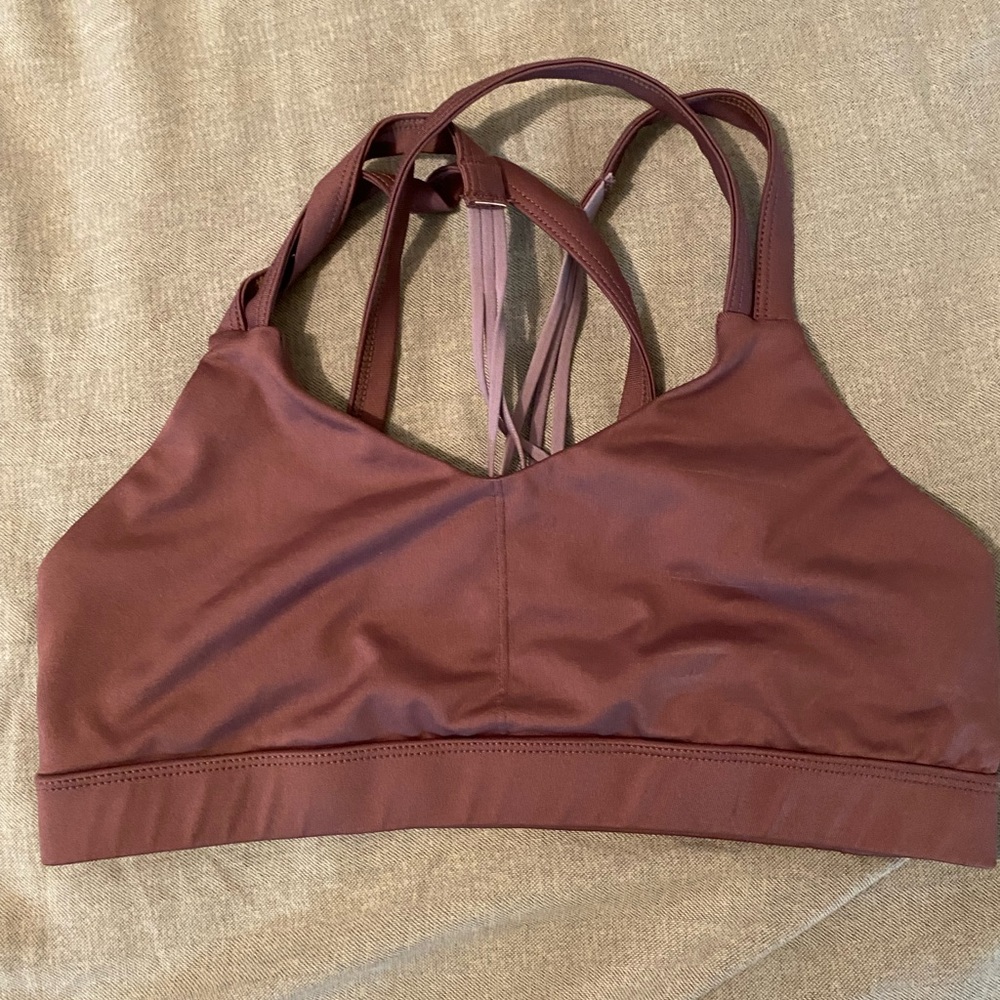 Champion mauve sports bra, worn once or twice